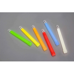 Baton lumineux 15cm - lot de 25 - 6 couleurs