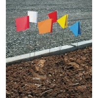 Piquets drapeaux pour le balisage
